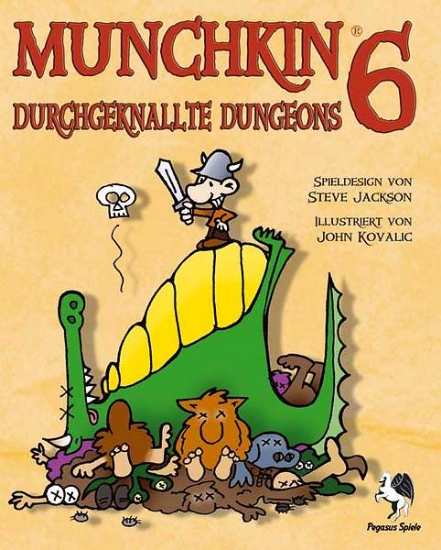 Bild von Munchkin 6 - Durchgeknallte Dungeons