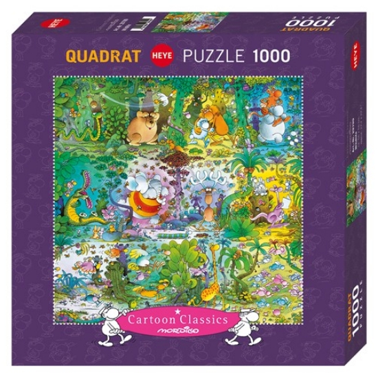 Bild von Wildlife Square, Mordillo Puzzle 1000 Teile