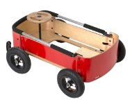 Bild von Wishbone Wagen rot 3 in 1