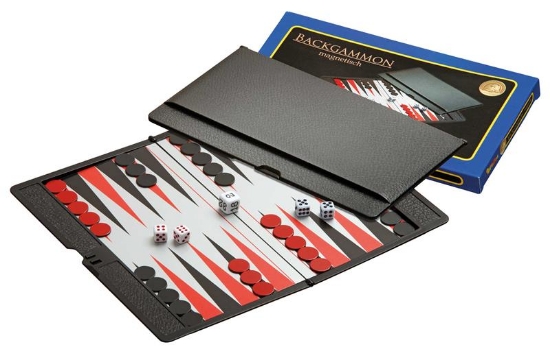 Bild von Backgammon, Reisespiel, magnetisch