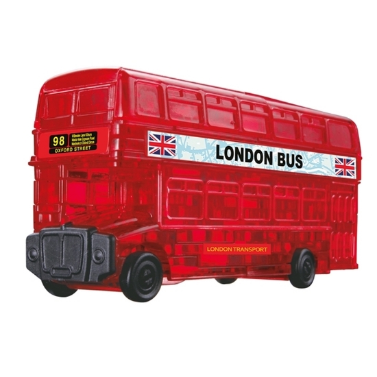 Bild von Crystal Puzzle 3D - London Bus 53-Teile