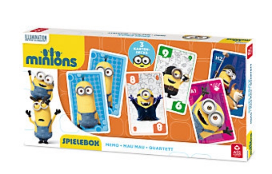 Bild von Minions - Spielebox 3 in 1 (Kartenspiel)