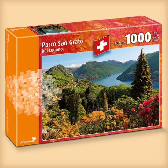 Bild von Puzzle «Parco San Grato» 1000 Teile (Carta Media)