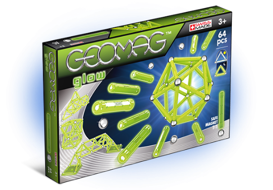 Bild von Geomag Color glow 64-teilig