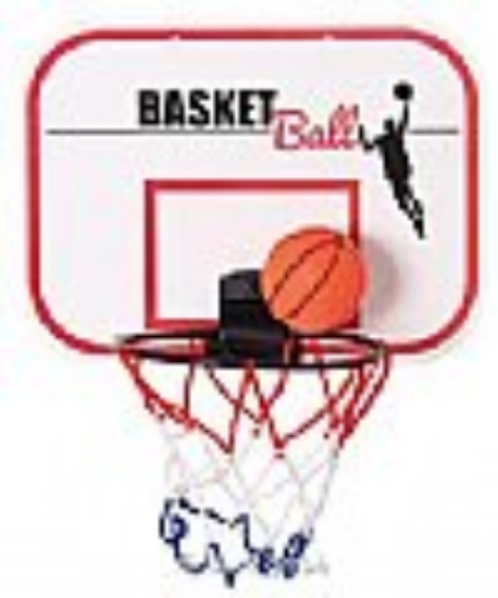 Bild von Mini-Basketballkorb mit Ball