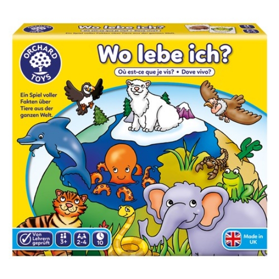 Bild von Wo lebe ich? (orchard toys)