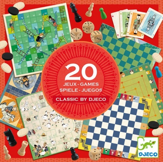 Bild von Classic Box 20 Spiele (Djeco)