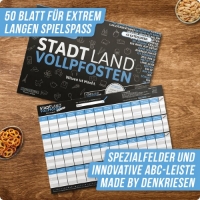 Bild von STADT LAND VOLLPFOSTEN -  Einstein EDITION (im DinA3-Format)