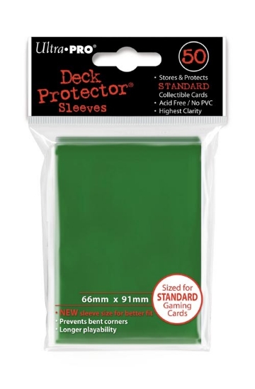 Bild von Green Deck Protector Standard (50)