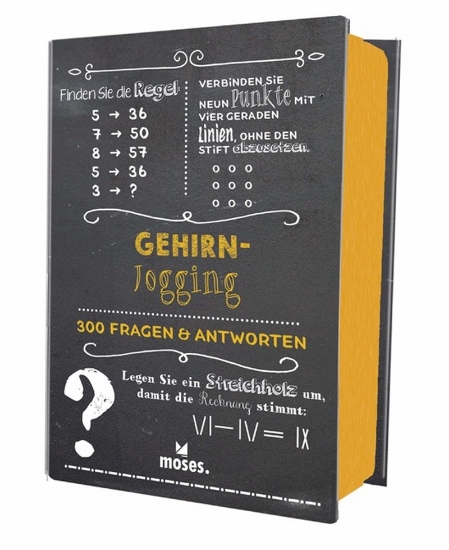 Bild von Quiz-Box: Gehirn-Jogging (Moses Verlag)