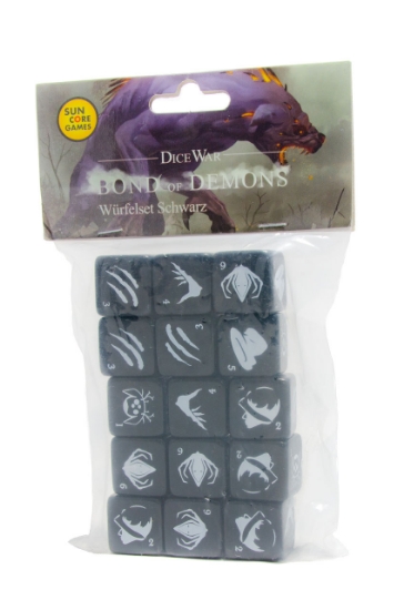 Bild von DiceWar - Bond of Demons Würfelset (suncore games)