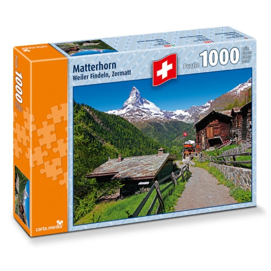 Bild von Puzzle - Matterhorn, Weiler Findeln Zermatt (Catra Media)