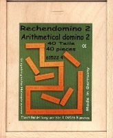 Bild von Rechendomino 2  in der Holzbox