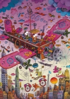 Bild von Mordillo, Fly with me! Puzzle Triangular 1000 Teile