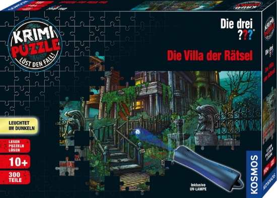 Bild von Krimipuzzle: ??? - Die Villa der Rätsel (300 Teile)