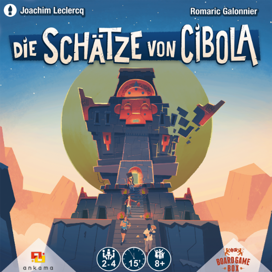 Bild von Die Schätze von Cibola (Boardgame Box)