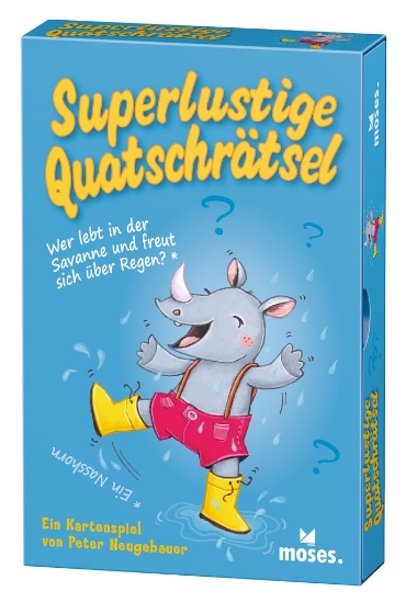 Bild von Superlustige Quatschrätsel (Moses Verlag)