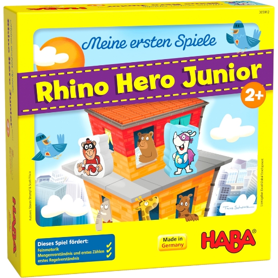 Bild von Meine ersten Spiele - Rhino Hero Junior