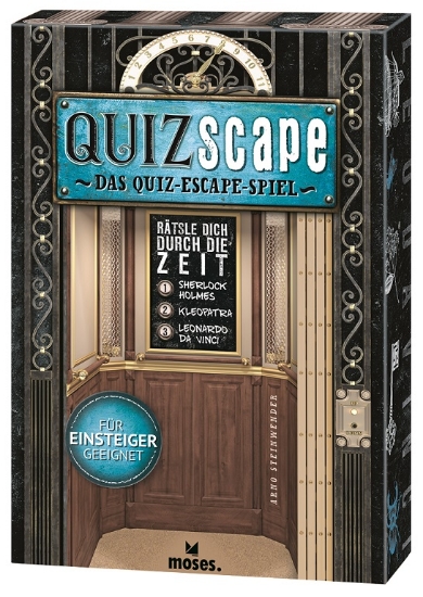 Bild von QUIZscape – Rätsle dich durch die Zeit (Moses Verlag)