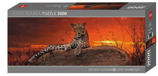 Bild von Puzzle Red Dawn Panorama 2000 Teile