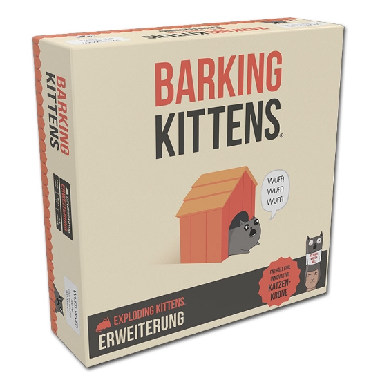 Bild von Exploding Kittens: Barking Kittens Erw.