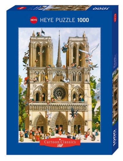 Bild von Puzzle - Loup - Vive La Notre Dame! Standard 1000 Teile