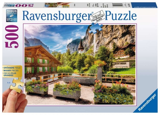 Bild von Puzzle - Lauterbrunnen 500 Teile