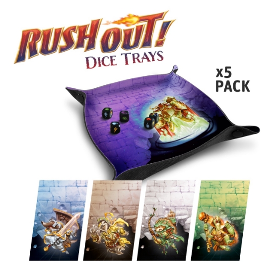 Bild von Rush Out! Dice Trays (5 Stück)