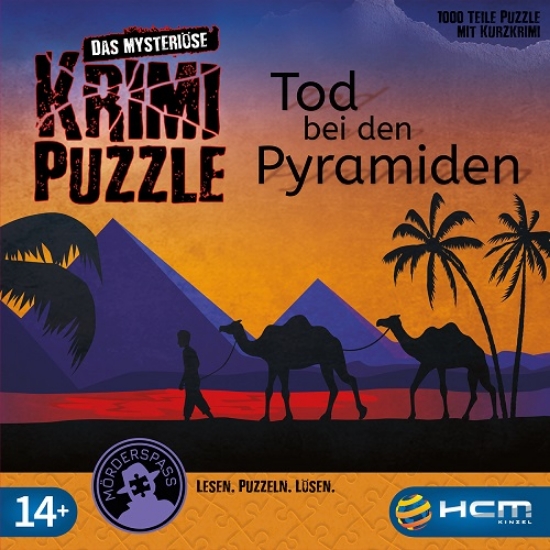 Bild von Tod bei den Pyramiden – Krimi Puzzle