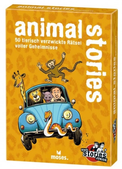 Bild von black stories Junior – animal stories