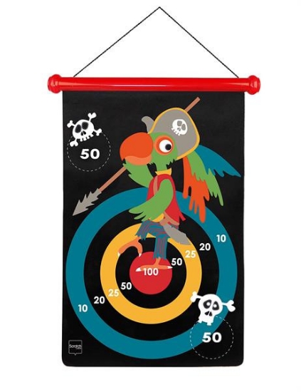 Bild von Dartspiel Magnet gross Pirat (Scratch)