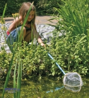 Bild von Kescher mit Teleskopstiel - Fischernetz