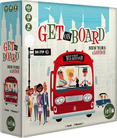 Bild von Get on Board: New York & London (Iello)