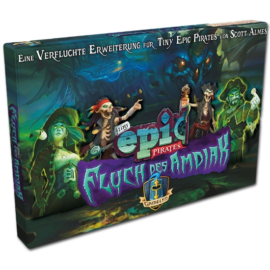 Bild von Tiny Epic Pirates: Fluch des Amdiak (Gamelyn Games)