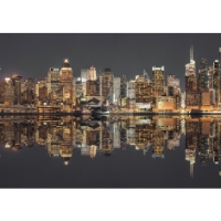Bild von New York Skyline bei Nacht 1500 Teile