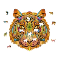 Bild von Rainbow Wooden Puzzle Tiger 138tlg