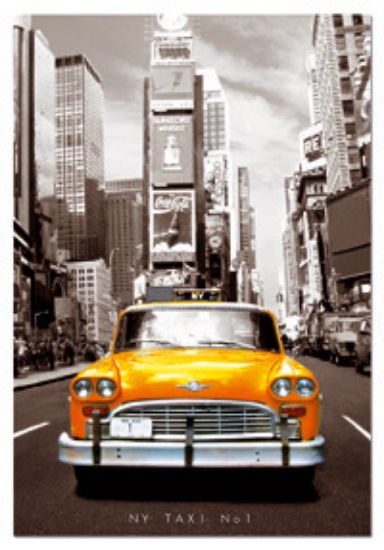 Bild von TAXI NO. 1, NEW YORK - Ravensburger Panorama 1000 Teile