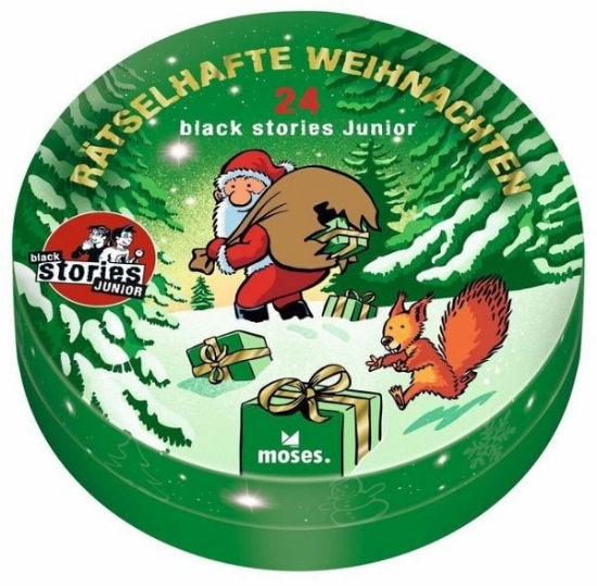 Bild von Black Stories Junior – Rätselhafte Weihnachten (Moses Verlag)