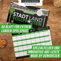 Bild von STADT LAND VOLLPFOSTEN – FUßBALL EDITION - Heimspiel (DinA4-Format)