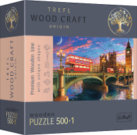 Bild von Holz Puzzle 500+1 - Palast von Westminster, Big Ben, London