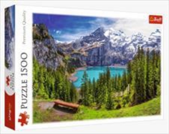 Bild von Puzzle 1500 - Alpen, Schweiz
