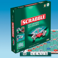 Bild von Scrabble mit Grossbuchstaben