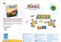 Bild von Alhambra Compact Edition incl. 4 Expansion